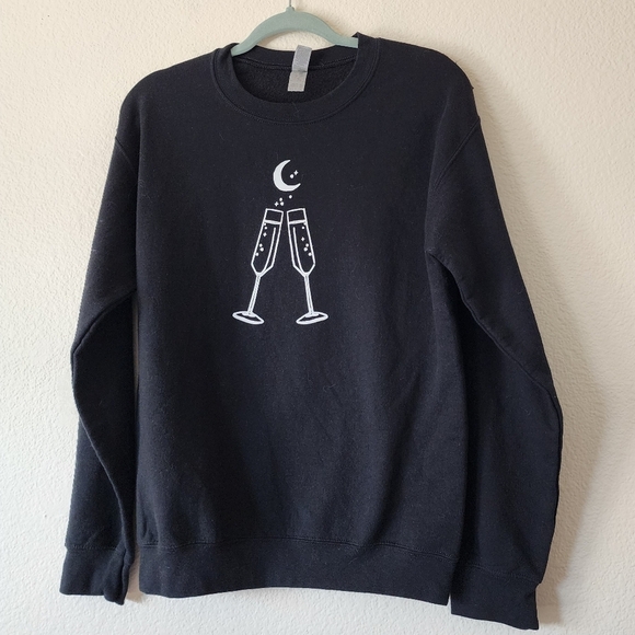 Taylor Swift Crewneck Midnights Inspired Sweatshirt S - Picture 2 of 5